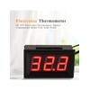 FBBULES Mini Digital Thermometer with Probe Temperature Monitoring for Fridge