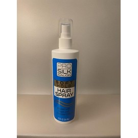 New-Pro Silk Salon “Soft Hold” Hair Spray Argan/Coconut Oil.12 Fl Oz, Bronze