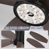 Surtime Ceiling Fans with Lights-42 Low Profile Ceiling Fan with