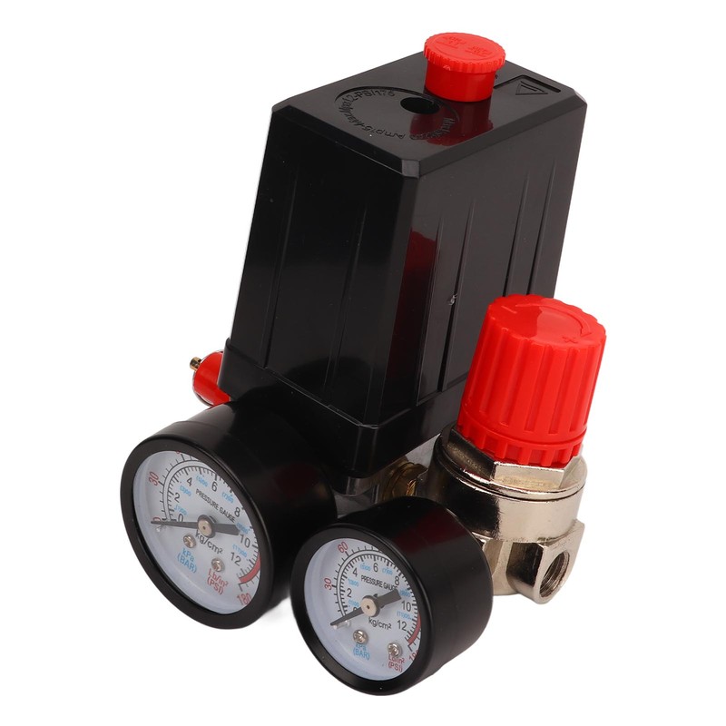 Air Compressor Pressure Switch 0~180PSI Control Valve Kit Replacement Parts