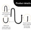 DGUSO Hooks for Hanging, Pack of 10 S Hooks, Small