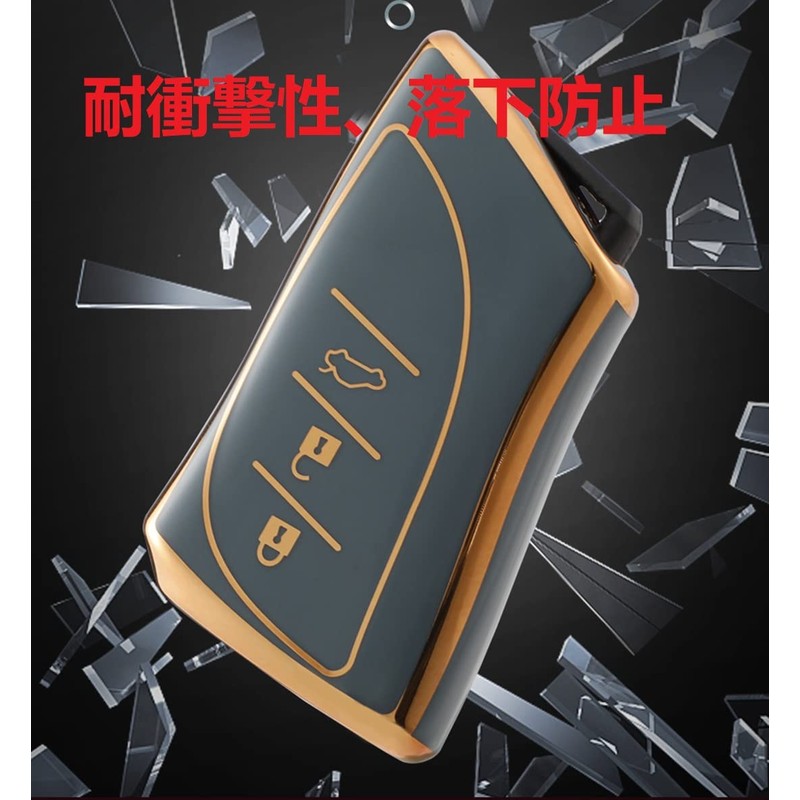 YANMW Smart Key Case Compatible with Lexus LC LS UX