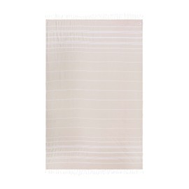 Captain&Mermaid® Premium XXL Beach Towel, 100% Cotton, Bath Towel, Picnic Blanket, 220 x 160 cm, Peshtemal, Lightweight and Extra Large (Tan)