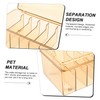 TEHAUX Cable Management Box Multi Functional Cord Organizer with Transparent