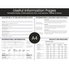 2026 A4 Diary Week Day Per Page - Black Appointment