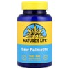 Nature's Life Saw Palmetto 580mg 100 Capsules Herbal Supplement, 1 / Nature's Life 네이처스라이프 쏘팔메토 580mg 100 캡슐 허브보충제, 1