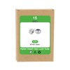 sourcing map 15Pcs M14x1.5mm Nylon Insert Hex Lock Nuts, 304