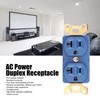 Monosaudio Duplex Receptacle AC Pure Copper Duplex 24K Golded Plated