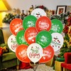 Vinsani 25pcs Christmas Party Balloons Decoration Set 12 Inch Latex