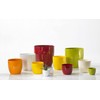 Soendgen Ceramic Flower Pot, Basel Full Colour, Clay, Vanilla, 14