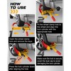 RETRUE Trailer Wheel Lock Clamp, Tire Lock Anti Theft for