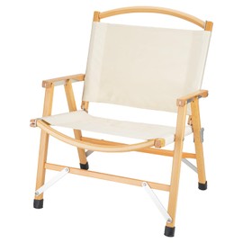 5AM.MC Camping Chairs Beech Solid Wood Load-Bearing 220BL Folding Chairs for Outside Lawn Chairs Removable Light Beech for Adults & Children