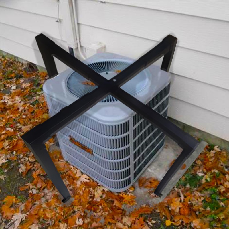 Nuwovwo AC Security Cage, Adjustable Height and Width, Steel Air