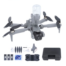 Brushless Drone with Camera 4K Aerial Photography Remote Controlled for Beginners 3 Batteries