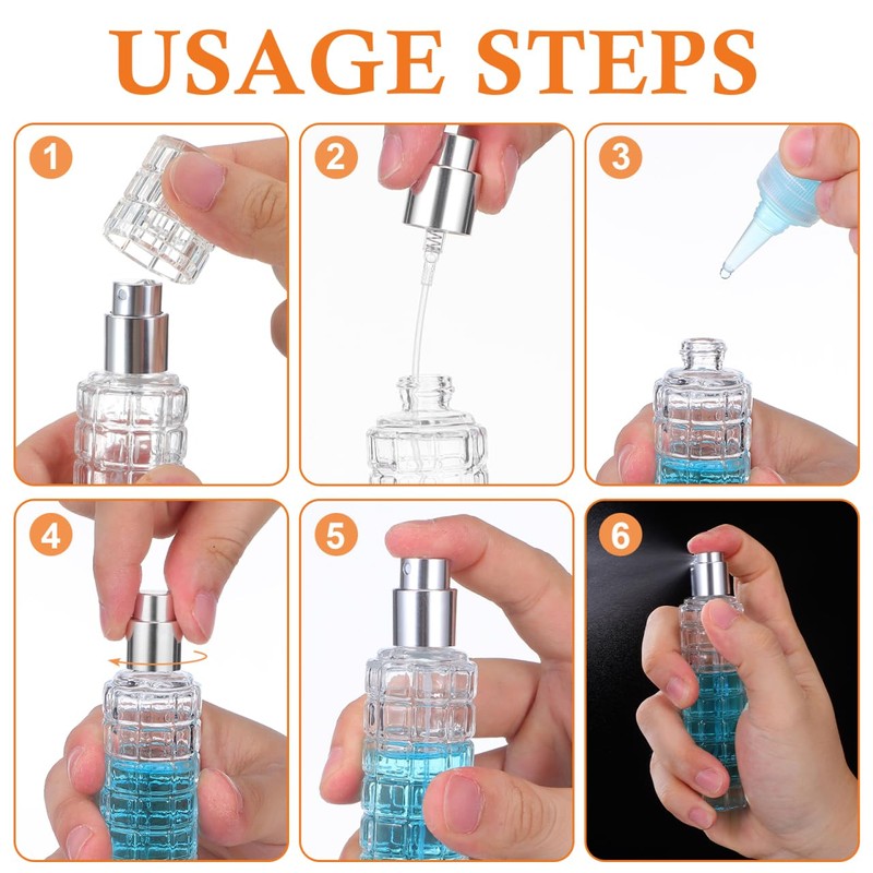 balacoo Cocktail Atomizer 1.01oz Fine-Mist Bitters Sprayer – Leak-Proof Refillable