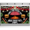 PHMOJEN Picnic Backdrop 10X8FT Family and Friends Day Annual Cookout