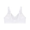 Glamorise Women's Plus-Size Minimizer Bra, White, 36 H