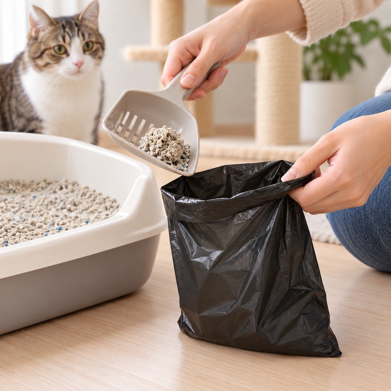 Pet Poop Bags for Pet Waste Cleanup – Convenient Roll