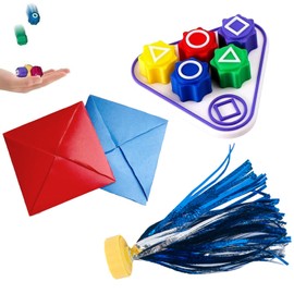 AYNKH Traditional Korean Game, 5 Piece Pebble Game, Korean Reaction Game, Family Game, Handlebar Attraction Game, Osselets Game