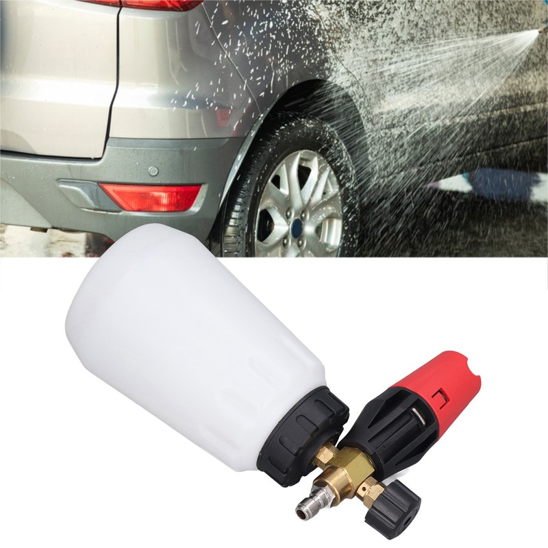 Pressure Washer Foam Cannon Wide Neck Adjustable Nozzle Foam Gun