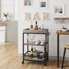IDEALHOUSE Bar Cart, Bar Carts for The Home, Bar Carts