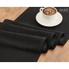 Letjolt Black Table Runner 72 Inches Long Rustic Table Runner