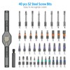 AMIR 42 in 1 Magnetic Screwdriver Set, Ratchet Handle Screwdriver