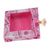 OHPHCALL Lash Wrapping Box Window Eyelash Spoolie Storage Fake Lashes