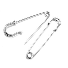 HAND Extra Large Silver Kilt Pins – 102mm 4”, Pack of 3