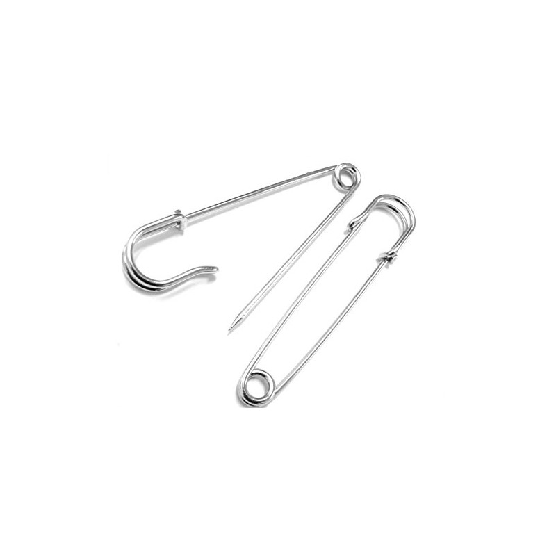 HAND Extra Large Silver Kilt Pins – 102mm 4”, Pack