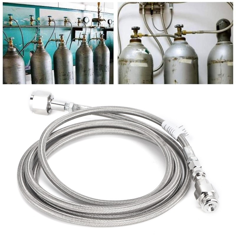 G5/8‑14 // TR21‑4 External Soda Hose CO2 Tank High Pressure