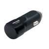 Tsuchiya Yac Car LED Voltage Checker, Black, Diameter 10 x
