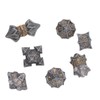 Dice Set Eye Catching Lightweight Alloy Dice Set for Playing