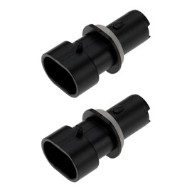 2 x License Plate Light Socket 1217215 90442396 Compatible with Vauxhall Meriva B