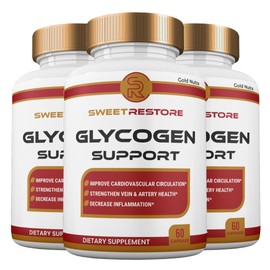 Gold Nutra Sweet Restore Capsules, All Natural Maximum Strength Sweet Restore Glyco Pills, 3 Month Supply (3 Pack)