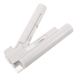 Operitacx Portable Digital Microscope Handheld Loupe with LED Light for Jewelry Coin Inspection and Electronics Repair Compact Pocket Magnifier for Adults and Versatile Measurement Tool for