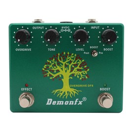 Demon Fx DemonFx Df8 Overdrive Ibanez TS808DX Pedal de clon de guitarra eléctrica
