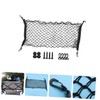 Kisangel Car Storage Net Bag Dual Layer Mesh Organizer for