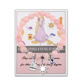 LQRI Fairy Tales Gift Princess Rapunzel Bracelet Rapunzel Sun Jewelry Tangled Princess Gift Fairy Tale Lover Gift (Rapunzel)