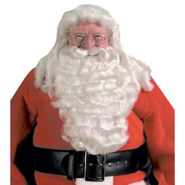 Santa Wig and Beard Set White