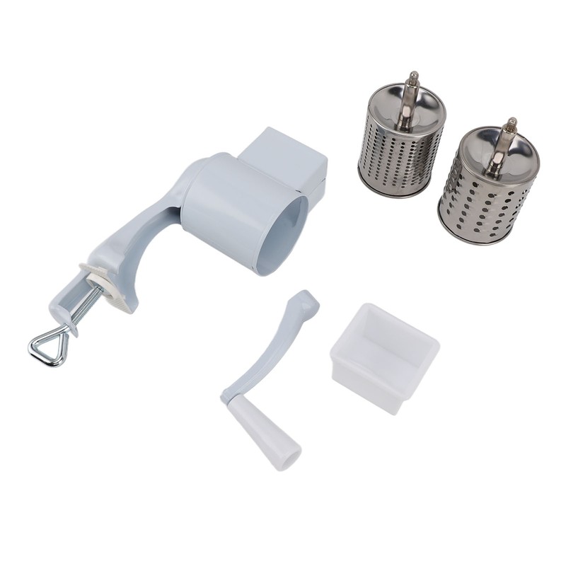 Manual Grain Mill Aluminum Alloy Stainless Steel Removable Hand Cranking