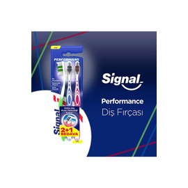 Signal Performans Etkin Diş Temizliği 2+1 Orta Diş Fırçası