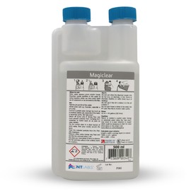 NT Labs Pond Magiclear, Clears Green and Cloudy Water, Control Against Algae Build up, Improves Pond Water Quality, Pond Water Flocculant (500 ml)