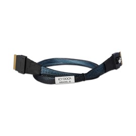 ICY DOCK MB406L-B Data Cable - 1x SlimSAS SFF-8654 8i to 1x SlimSAS SFF-8654 8i Length 50 cm