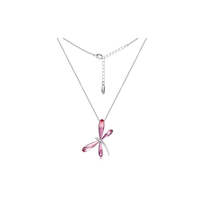 Mayfer | Collar para mujer con dije colgante de libelula