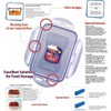 Lock & Lock, No BPA, Water Tight, Food Storage Container,