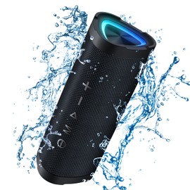 Vanzon Bluetooth Speakers, V40 Portable Wireless Speaker V5.0 with 24W Loud Stereo Sound, 24H Playtime, TWS & IPX7 Waterproof, Suitable for Travel, Home and Outdoors