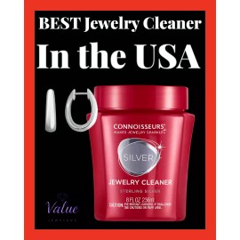 Connoisseurs Silver Jewelry Cleaner Tarnish Remover 8Oz. Silver Dip