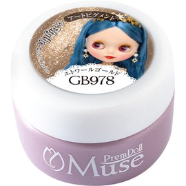 PRE GEL PremDoll Muse Color Gel, Etoile Gold 978, 0.1 oz (3 g)