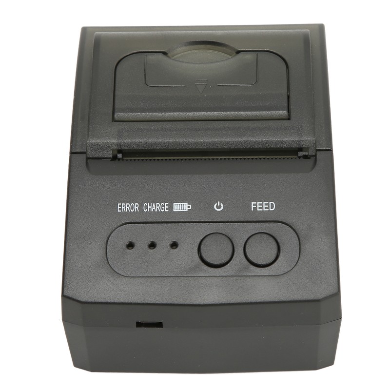 Thermal Printer Portable 58mm Paper Width 2000mAh Rechargeable Thermal Label